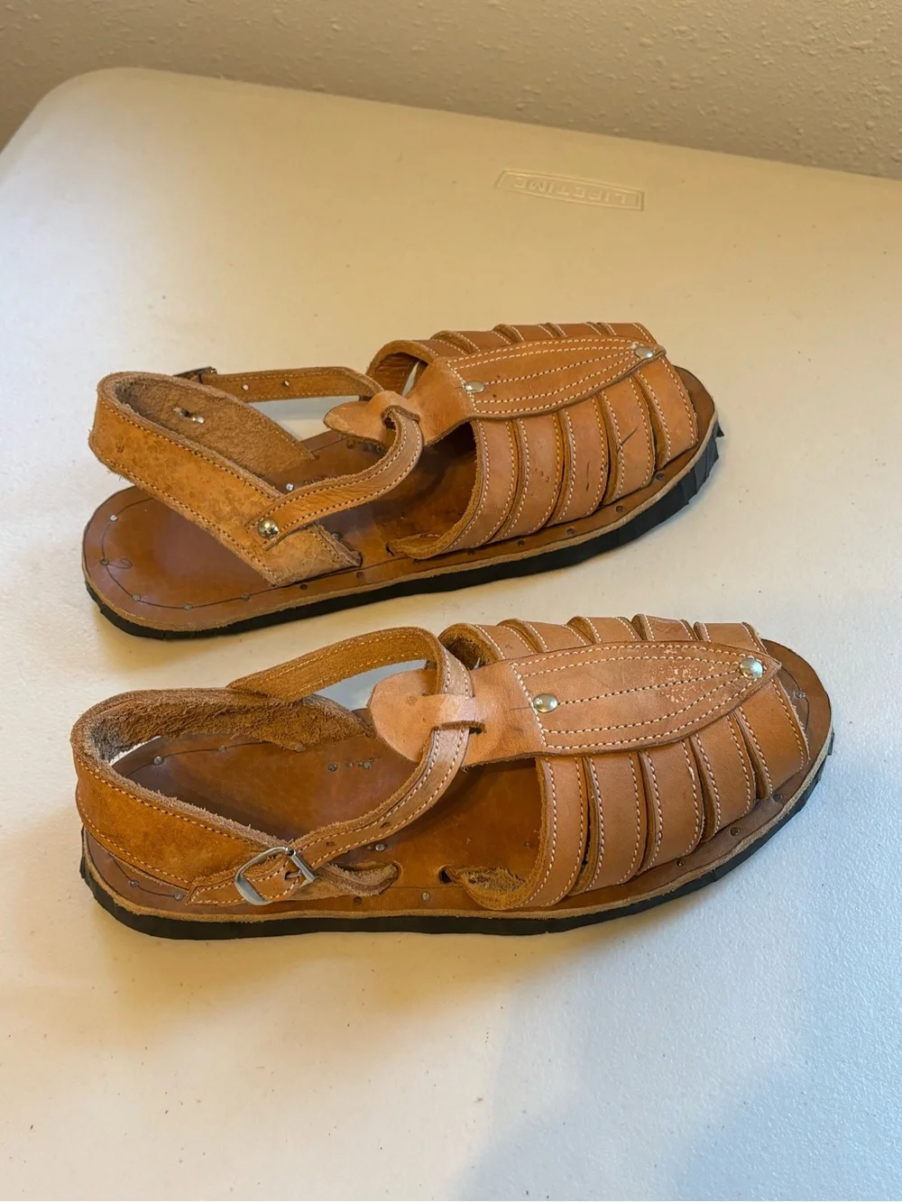 Men’s Vintage Hand Crafted Tire Tread Sandals